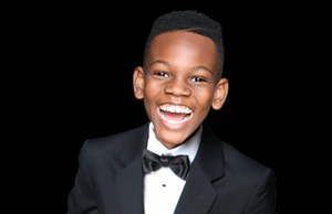 Opus Kids Jaylen African American Boy Smiling Tuxedo