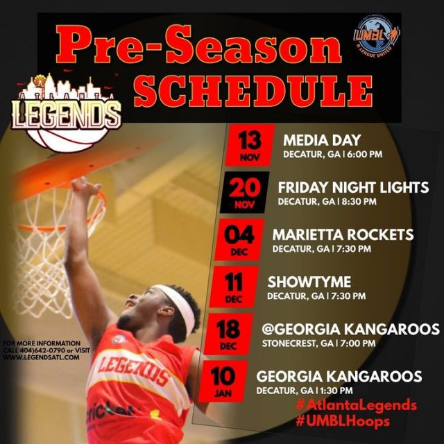 Yessir The regular season is right around the corner. Season tickets on sale now. 2021 is gonna BeLegendary Atlanta Legends Basketball