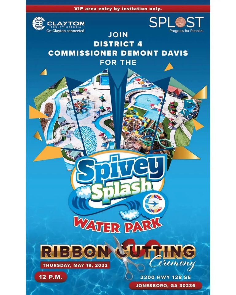 Check out the new Spivey Splash Water Park at Clayton County International Park @claytoncountyga